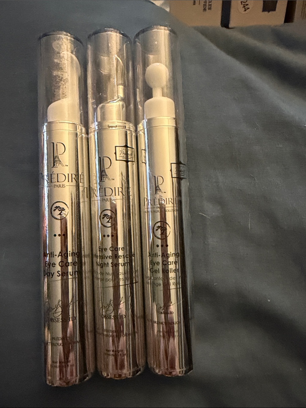 Prédiré Paris Anti-Aging Eye Care Trio in Silver